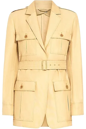 Max Mara Kurtki, Kobieta, Beżowy, S, Stylowa kurtka dla kobiet