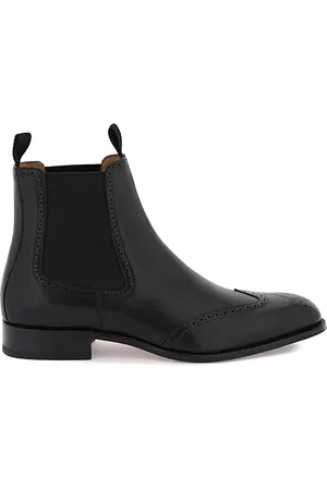 Dior Buty, Mężczyzna, Czarny, 42 EU, Klasyczne Beatle Botki dla mężczyzn