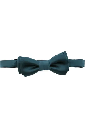 Paul Smith Akcesoria, Mężczyzna, Zielony, ONE SIZE, Jedwabna Muszka Męska Gładka