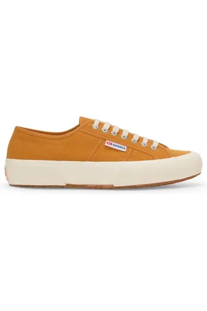 Superga Buty, Mężczyzna, brązowy, 44 EU, Trampki z Bawełnianym Wierzchem i Metalowymi Oczkami