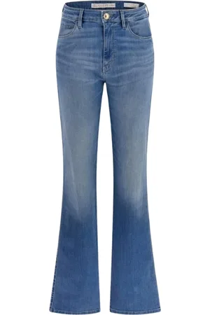 Guess Jeansy, Kobieta, Niebieski, W27, Stylowe Broek dla Kobiet