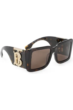 Burberry Akcesoria, unisex, brązowy, ONE SIZE, Brązowe okulary przeciwsłoneczne stylowy uniseks dodatek