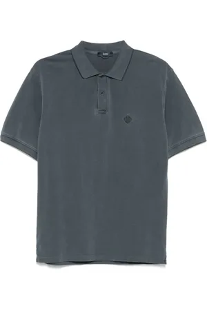 HERNO Koszulki, Mężczyzna, Niebieski, M, Męski Polo Shirt