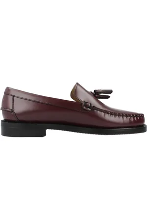 SEBAGO Buty, Mężczyzna, Czerwony, 44 EU, Zamsz, Klasyczne Tassel Mokasyny