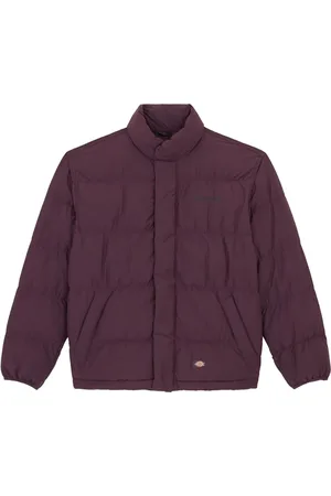 Dickies Kurtki, Mężczyzna, Fioletowy, L, Puffer Jacket Plum Perfect