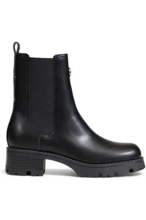Guess Buty, Kobieta, Czarny, 39 EU, Len, Czarny But z Polietylenu na Zimę Dla Kobiet
