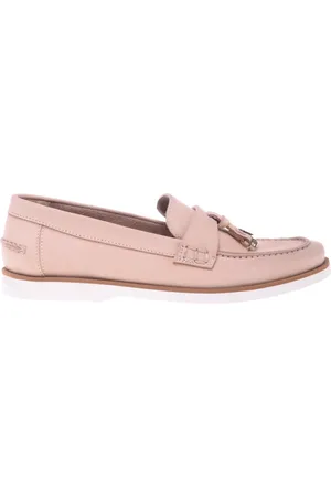 BALDININI Buty, Kobieta, Beżowy, 39 EU, Nude nubuck loafer