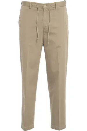 Briglia 1949 Spodnie, Mężczyzna, Beżowy, S, Beżowe Spodnie Chino Ss 25