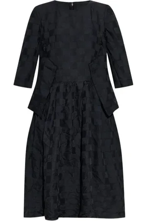 Comme des Garçons Sukienki, Kobieta, Czarny, S, Stylowy Kombinezon Damski