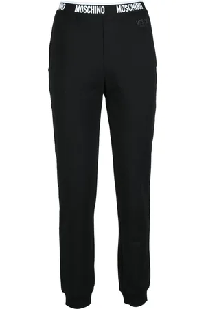 Moschino Spodnie, Kobieta, Czarny, M, Bawełna, Bawełna Elastan Legginsy Bielizna