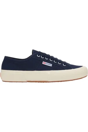 Superga Buty, Mężczyzna, Czarny, 42 EU, Trampki z Bawełnianym Wierzchem