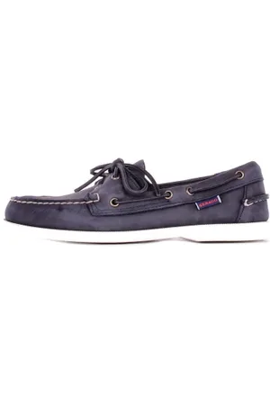 SEBAGO Buty, Mężczyzna, Niebieski, 40 EU, Zamsz, Zamszowe mokasyny