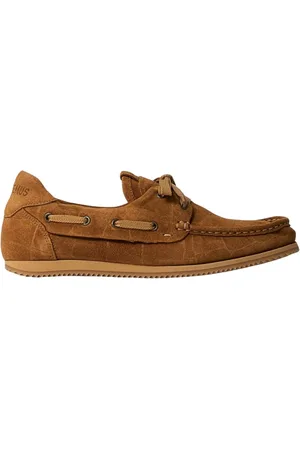 Jacquemus Buty, Kobieta, brązowy, 43 EU, Zamsz, Wytłaczane Buty Łodziowe z Zamszu