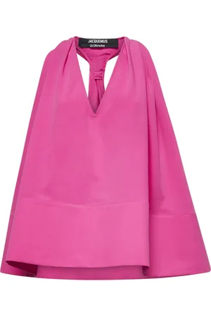 Jacquemus Koszulki, Kobieta, Różowy, S, Różowy Top dla Kobiet