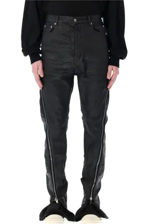 Rick Owens Jeansy, Mężczyzna, Czarny, W31, Denim, Czarne Boot Cut Jeansyy