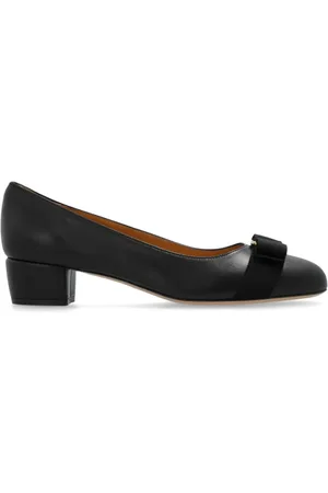 Salvatore Ferragamo Buty, Kobieta, Czarny, 36 EU, Skóra, Czółenka Vara 30 ze skóry Nappa