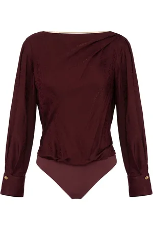 Elisabetta Franchi Koszulki, Kobieta, Czerwony, XS, Wielokolorowa Stylowa Koszula Damska