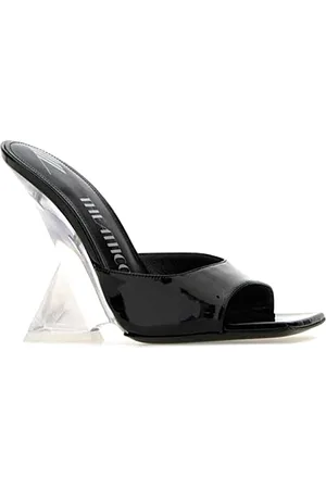 The Attico Buty, Kobieta, Czarny, 36 EU, Stylowa Sandał dla Modnego Looku