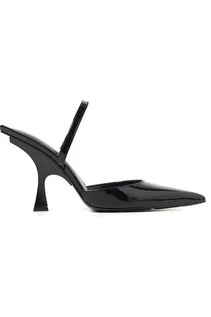 The Attico Buty, Kobieta, Czarny, 38 EU, Poliester, Eleganckie Buty Decollete dla Kobiet