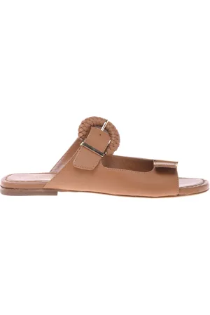 BALDININI Buty, Kobieta, brązowy, 36 EU, Clogs in tan leather