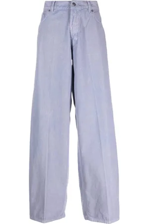 haikure Jeansy, Kobieta, Fioletowy, W24, Denim, Klasyczne Jeansyy z Denimu na Co Dzień