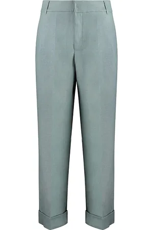 Max Mara Spodnie, Kobieta, Niebieski, XS, Stylowe spodnie dla kobiet