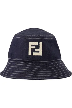 Fendi Akcesoria, Mężczyzna, Niebieski, L, Denim, Niebieskie Surowe Bawełniane Jeansyy z Logo