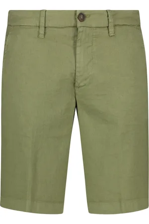 RE-HASH Szorty, Mężczyzna, Zielony, W40, Męskie Core Bermuda Shorts