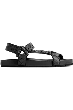 Bottega Veneta Buty, Mężczyzna, Czarny, 43 EU, Sandały Podróżne