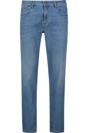 RE-HASH Jeansy, Mężczyzna, Niebieski, W31, Denim, Męska kolekcja dżinsów