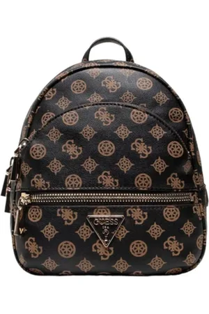 Guess Torebki, Kobieta, brązowy, ONE SIZE, Mini Manhattan Plecak - Brązowy Logo