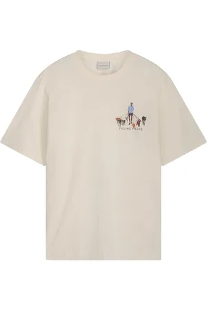 Filling pieces Koszulki, Mężczyzna, Beżowy, 2XL, Koszulka Pies Spacerownik