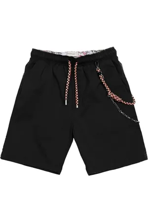 GIANNI LUPO Szorty, Mężczyzna, Czarny, XL, Casual Stretch Chino Szorty z Troczkiem