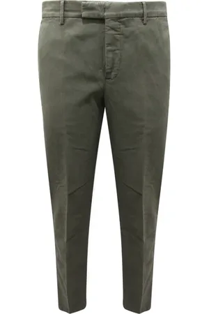 PT01 Spodnie, Mężczyzna, Zielony, M, Zielone Spodnie Master Fit Stretch