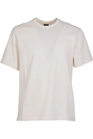 The North Face Koszulki, Mężczyzna, Beżowy, M, Casual Logo T-shirty i Pola