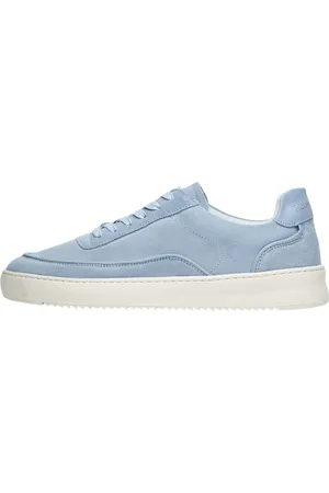 Filling pieces Buty, unisex, Niebieski, 44 EU, Zamsz, Mondo Suede Lux