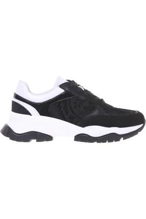 BALDININI Buty, Kobieta, Czarny, 39 EU, suede and lace trainer