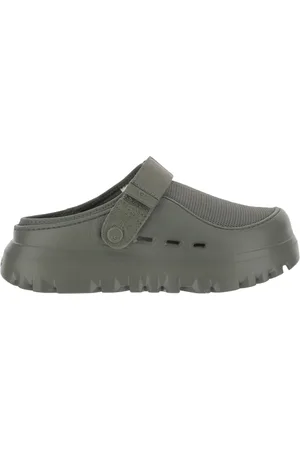 UGG Buty, Mężczyzna, Zielony, 41 EU, Nylon, Mokasyny z mieszanki nylonu z odpinanym paskiem