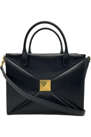 VALENTINO Pre-owned, Kobieta, Czarny, ONE SIZE, Skóra, Pre-owned Skórzane torebki