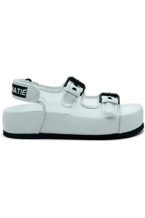 vic matiè Buty, Kobieta, Biały, 36 EU, Bubble sandał biały