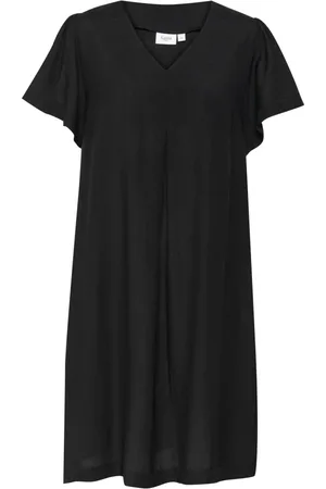 Saint Tropez Sukienki, Kobieta, Czarny, L, Czarna Sukienka Styl Kathasz