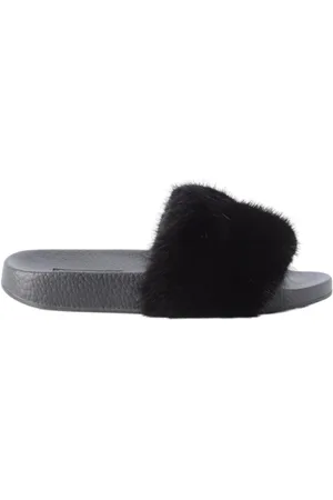 Dolce & Gabbana Buty, Kobieta, Czarny, 37 EU, Klapki Damskie