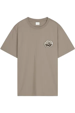 Filling pieces Koszulki, Mężczyzna, Beżowy, L, T-shirt Gowtu