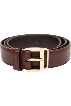 Tom Ford Pre-owned, Mężczyzna, Czerwony, ONE SIZE, Skóra, Pre-owned Leather belts