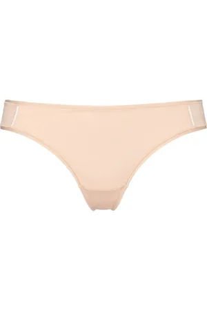 ERES Bielizna, Kobieta, Beżowy, S, Jedwabny String Tanga