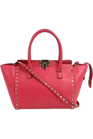 VALENTINO Pre-owned, Kobieta, Różowy, ONE SIZE, Skóra, Pre-owned Skórzane torebki