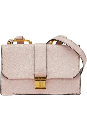 Miu Miu Pre-owned, Kobieta, Różowy, ONE SIZE, Skóra, Pre-owned skórzane torby na ramię
