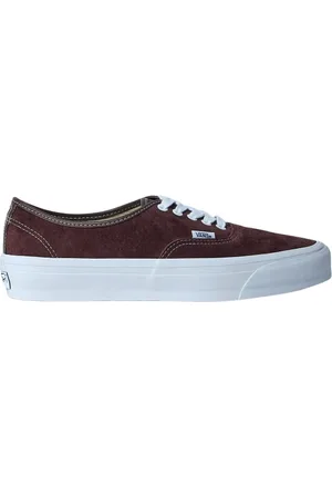 Vans Buty, Mężczyzna, brązowy, 43 EU, Autentyczne skórzane trampki z detalami logo