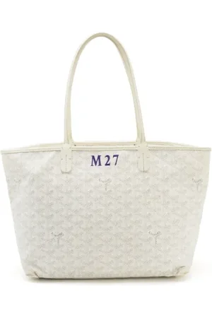 GOYARD Pre-owned, Kobieta, Biały, ONE SIZE, Skóra, Pre-owned Canvas totes