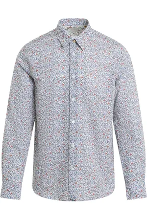 Paul Smith Koszule, Mężczyzna, Wielobarwność, L, Koszula Slim Fit z Kwiatowym Nadrukiem